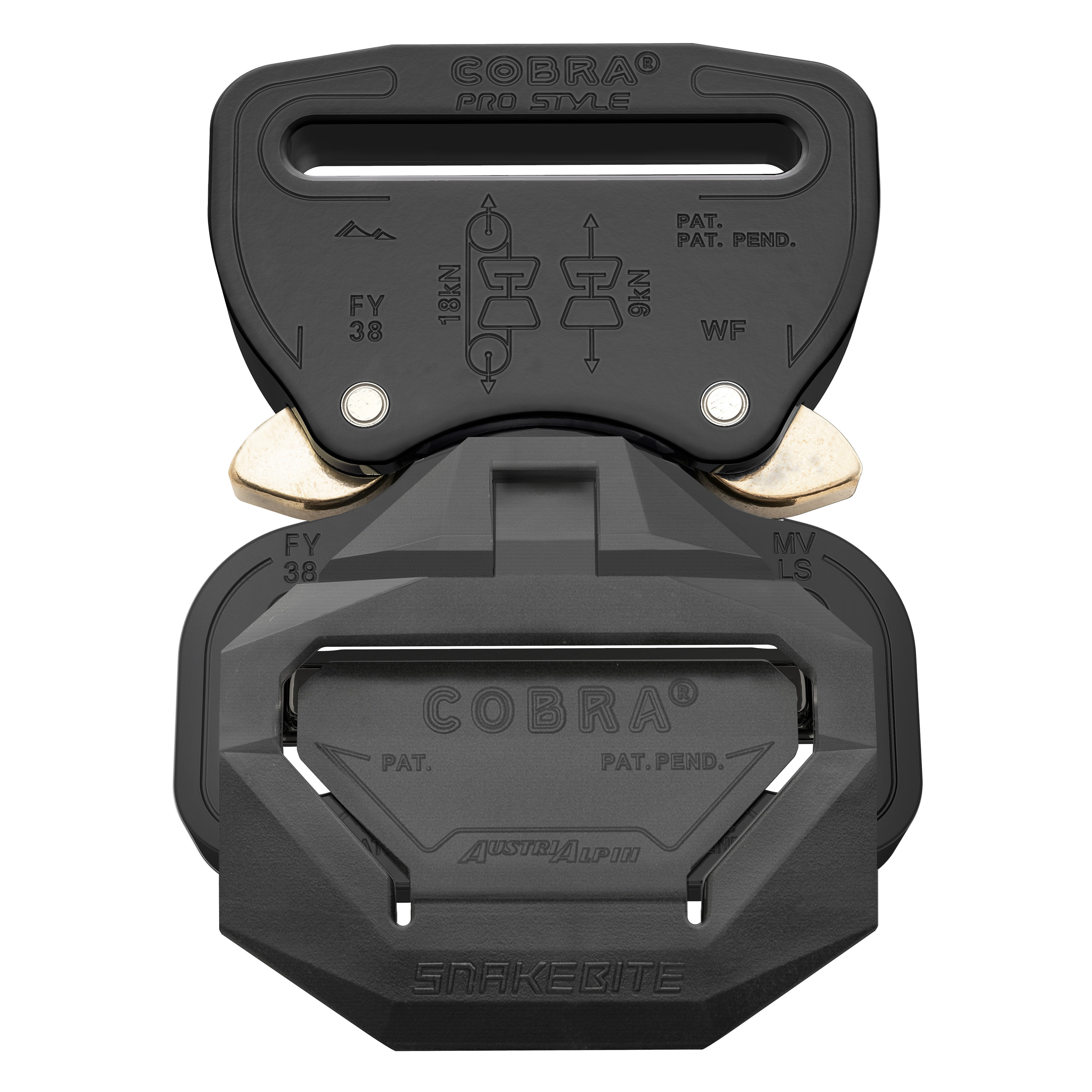 奧地利 AUSTRIALPIN COBRA® PRO STYLE SNAKEBITE 鋁合金快扣 (鋸齒防滑夾) - FY38KVF-LS 奧地利 AUSTRIALPIN COBRA® PRO STYLE SNAKEBITE 鋁合金快扣 (鋸齒防滑夾) - FY38KVF-LS
